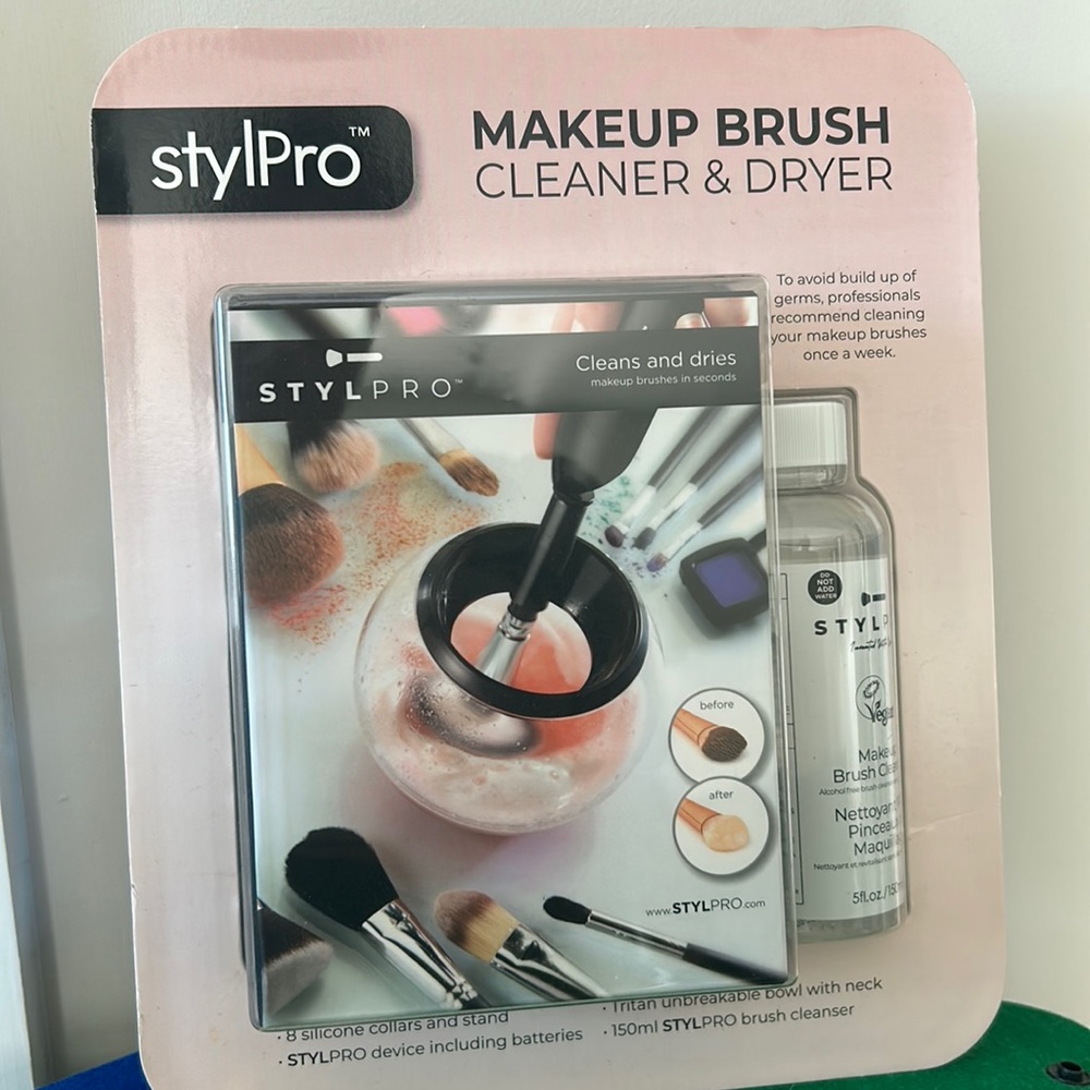 Makeup Brush Cleaner and Dryer, New in Package